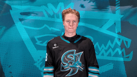 Number One Hockey GIF by San Jose Barracuda
