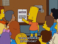 disappointed bart simpson GIF