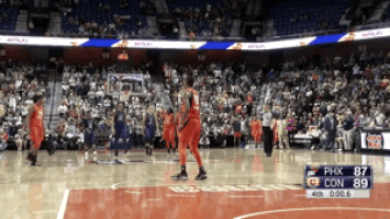 excited get up GIF by WNBA