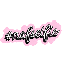 selfie nafia Sticker by NAF! Stuff Limited