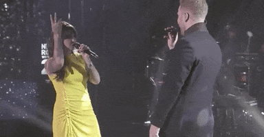 Julia Michaels Jp Saxe GIF by New Year's Rockin' Eve