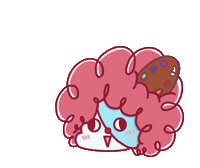 Qmo 呆 Sticker