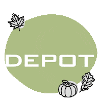 Fall Shopping Sticker by DEPOT