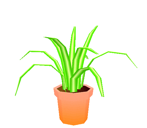 Spider Plant Houseplant Sticker by jjjjjohn