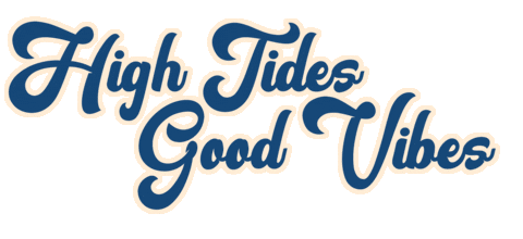 Bottle Cap High Tides Good Vibes Sticker by Drift Bar Houston
