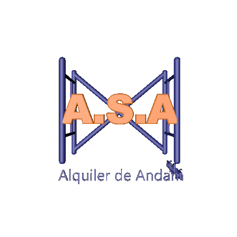 andamiosasa logo asa asla Sticker