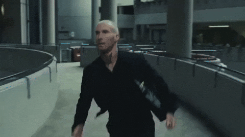 Adam Levine Running GIF by Maroon 5