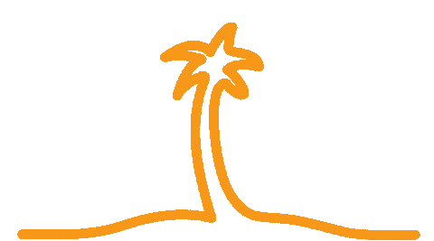 Palm Tree Summer Sticker by Social Kapture