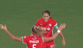 Womens Soccer Hug GIF by National Women's Soccer League