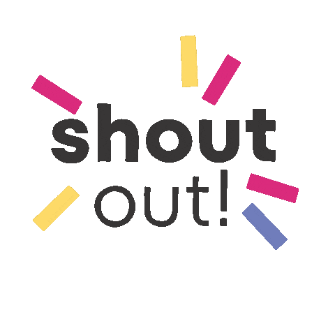 bringtotheparty thank you share confetti sharing Sticker