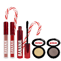 Make Up Christmas Sticker by Banana Beauty