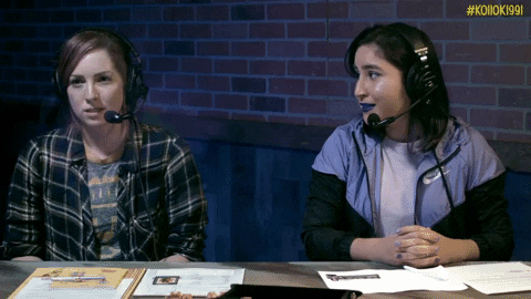Evil Eye Reaction GIF by Hyper RPG