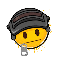 Emoji Helmet Sticker by PUBG Battlegrounds