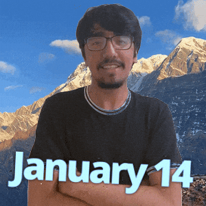 January 14 GIF