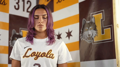 College Sports Sport GIF by LoyolaRamblers