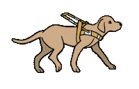 Guide Dog Sticker by Guide Dogs of the Desert