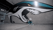 National Hockey League Dog GIF by San Jose Sharks
