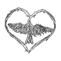 In Love Heart Sticker by Elvie Shane