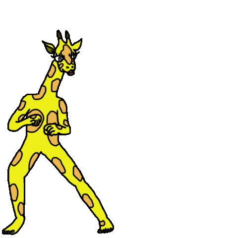 Giraffe Sticker