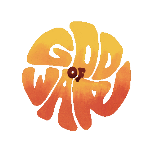 God Of War Fire Sticker