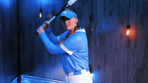 Softball Looking GIF by UNC Tar Heels