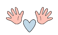 Heart Rosa Sticker by Magnólia Papelaria