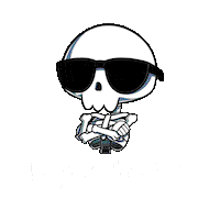 Halloween Sunglasses Sticker by TeeTurtle