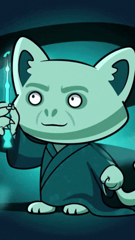 Gm Spell GIF by Hero Galaxy NFT