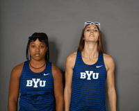 Sunglasses Trackfield GIF by BYU Cougars