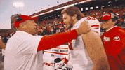 College Football Hug GIF by Wisconsin Badgers
