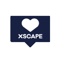 XscapeUK reaction fun heart like Sticker
