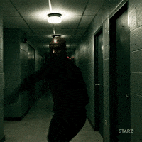 season 1 running GIF by American Gods