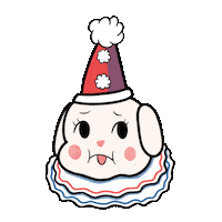 Heymamashop dog sad clown pup Sticker