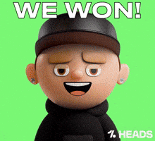 Happy Celebration GIF by OneFootball Heads