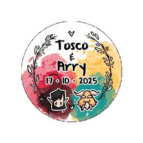 Wedding Tosco Sticker