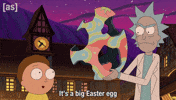 Rick And Morty Easter GIF by Adult Swim