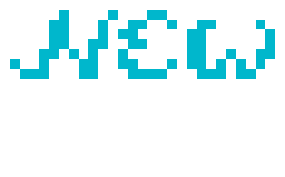 Pixel Wow Sticker by Vinylesque