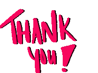 DesignMeStudios pink thank you thanks Sticker