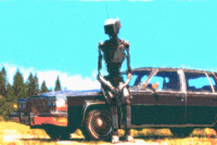 Digital Art Waiting GIF