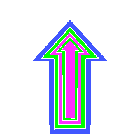Pink Swipe Up Sticker