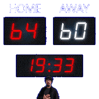 60 Away Sticker