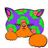 Cat ねこ Sticker