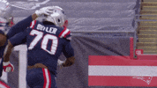 Adam Butler Reaction GIF by New England Patriots