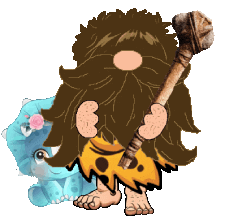 Dinosaur Gnome Sticker