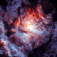 salmonickatelier space stars universe galaxy GIF