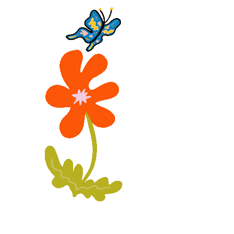 Happy Flower Sticker