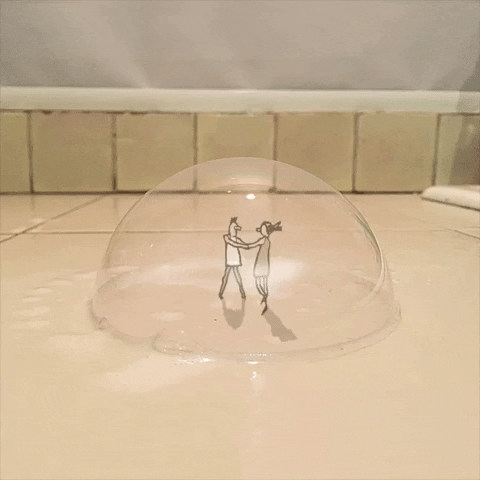 yuvalrob dance animation dancing bubble GIF