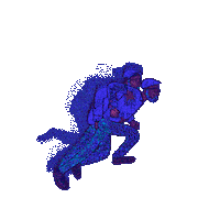 Identity Crisis Jump Sticker by [PIAS]