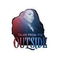 talesfromtheoutside podcast talesfromtheoutside talespod tales from the outside Sticker