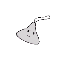 Chocolate Kiss Sticker